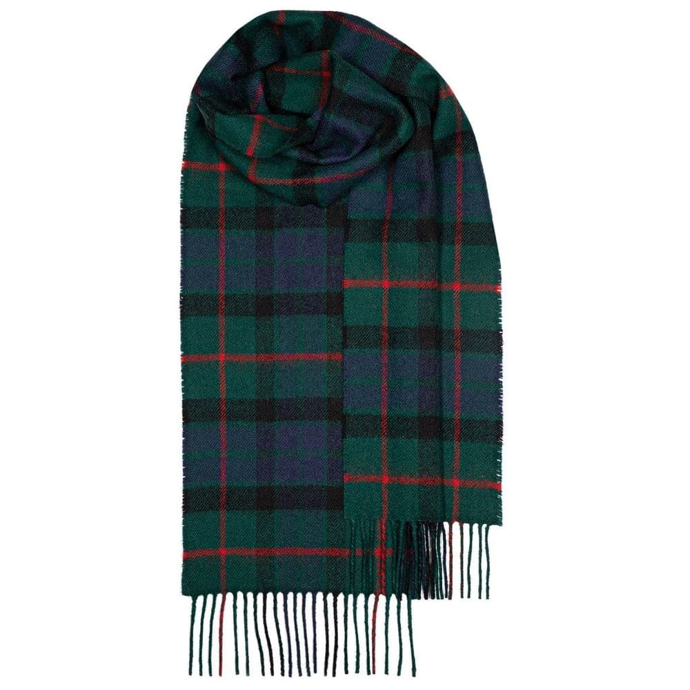 Gunn Modern Tartan Pure Lambswool Unisex Scarf - Made in Scotland