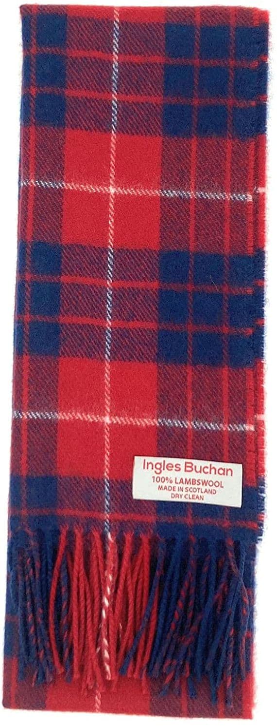 Hamilton Tartan Scarf | Highland Tweed