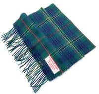 Kennedy Modern Tartan Scarf | Highland Tweed