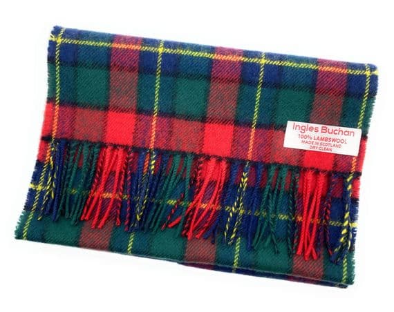 Kilgour Tartan Scarf | Highland Tweed