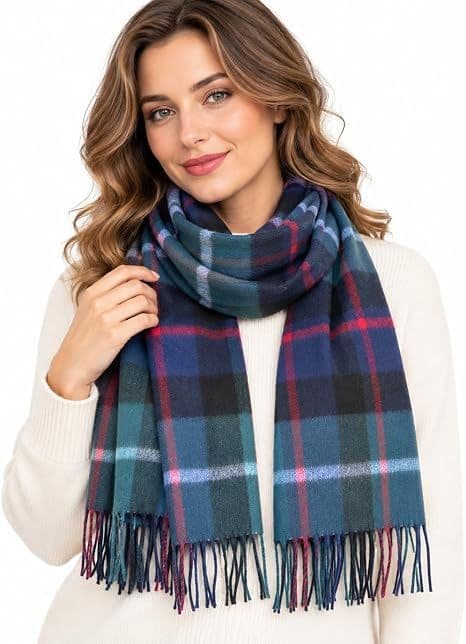 Ladies Campbell of Cawdor Tartan Lambswool Stole