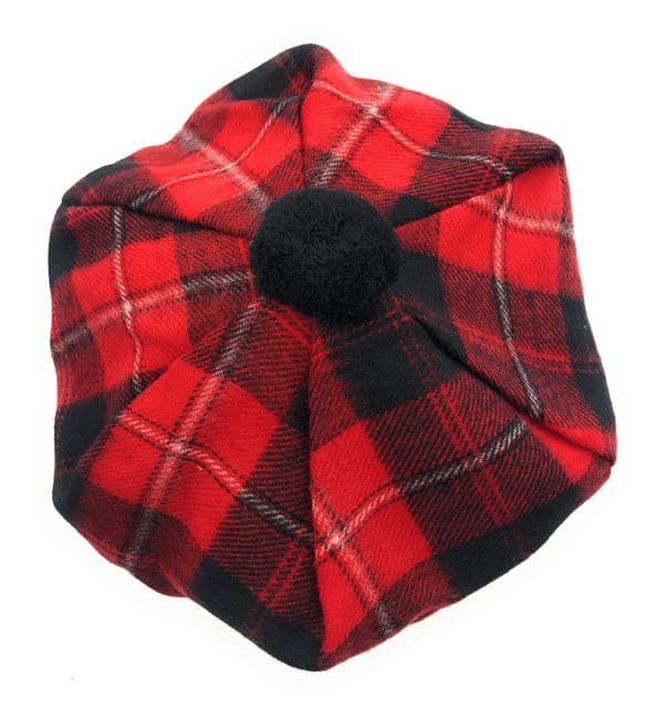 Ladies Cunningham Tartan Lambswool Tam - Made in Scotland