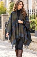 Ladies MacLeod of Harris Antique Tartan Cape - Made in Scotland