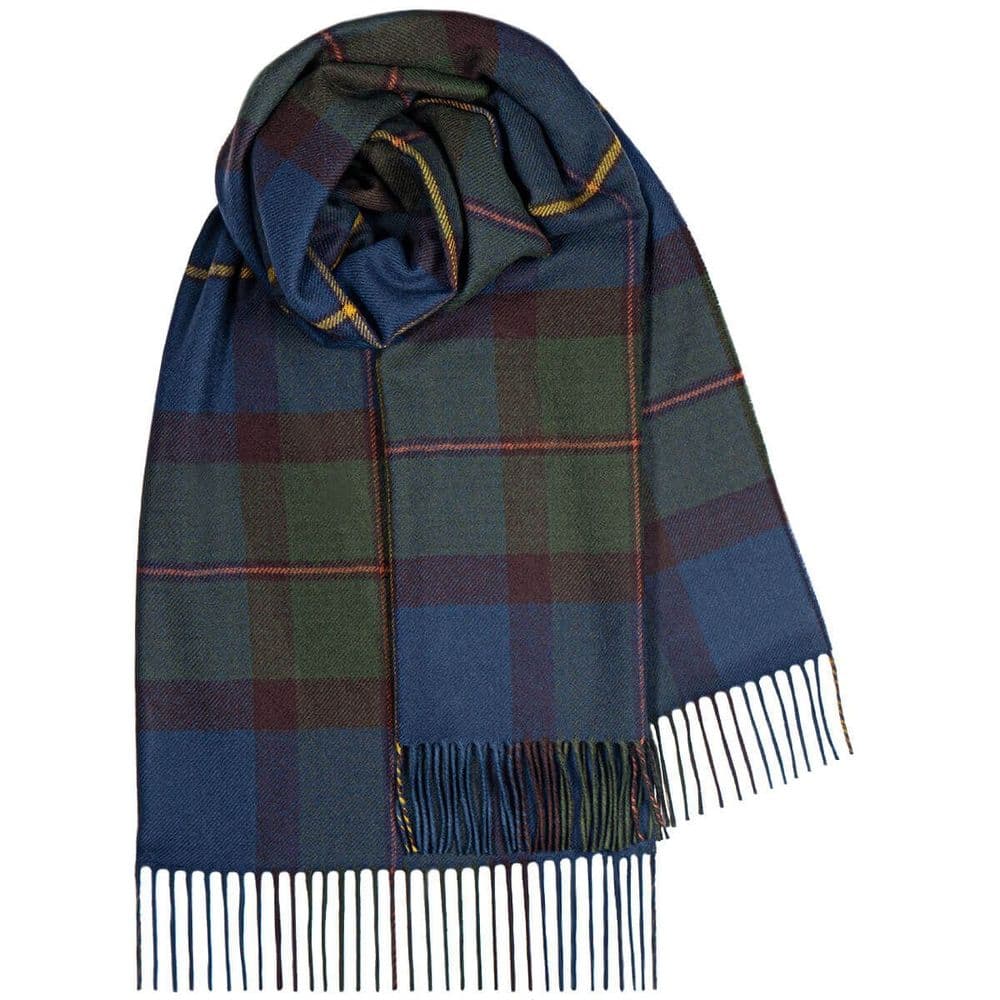 Ladies MacLeod of Harris Antique Tartan Pure Lambswool Stole - Made in Scotland