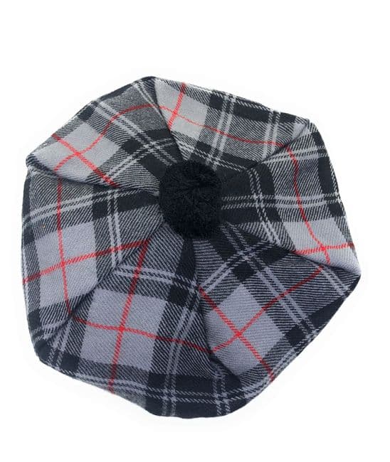 Ladies Moffat Modern Tartan Lambswool Tam - Made in Scotland