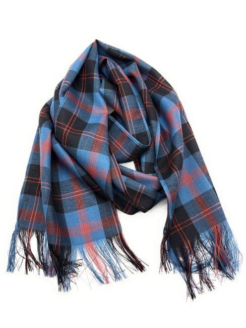 Ladies Pure Wool Angus Ancient Stole/Shawl/Long Scarf - Made In Scotland