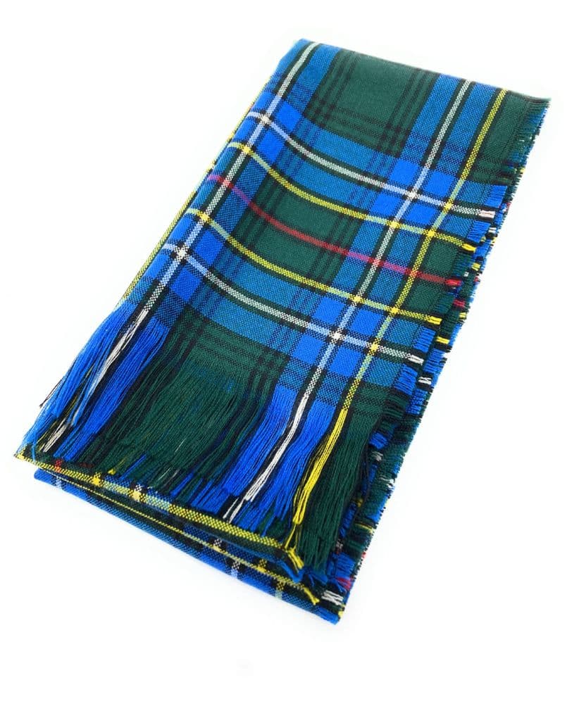 Ladies Pure Wool Full Size Cockburn Tartan Sash Made in Scotland