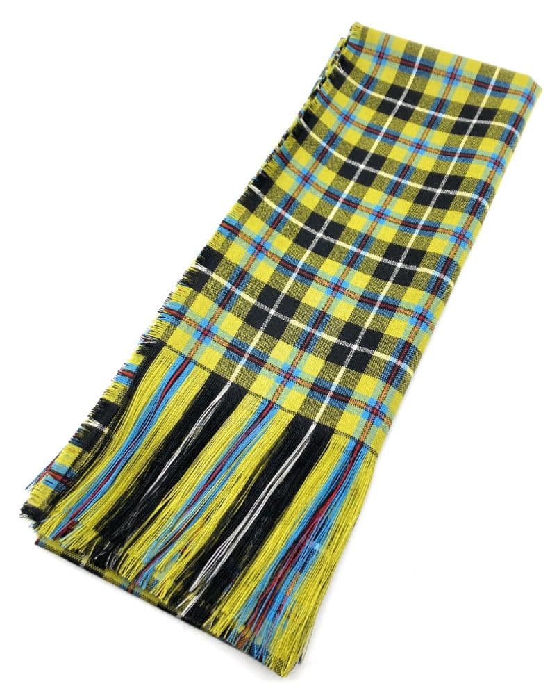 Ladies Pure Wool Full Size Cornish National Tartan Sash - Made in Scotland