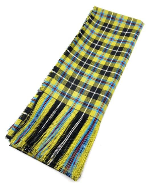 Ladies Pure Wool Full Size Cornish National Tartan Sash - Made in Scotland