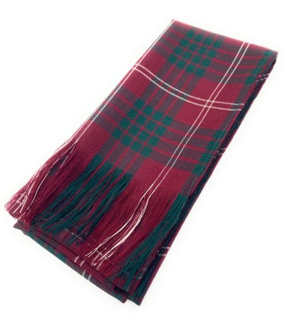 Ladies Pure Wool Full Size Crawford Modern Tartan Sash - Made in Scotland