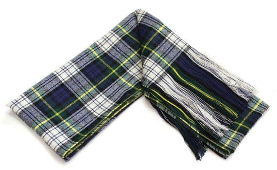 Ladies Pure Wool Full Size Dress Gordon Sash - Made in Scotland