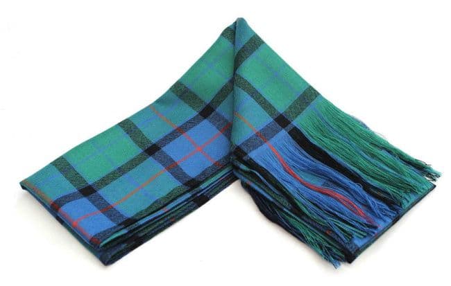 Ladies Pure Wool Full Size Flower of Scotland Tartan Sash