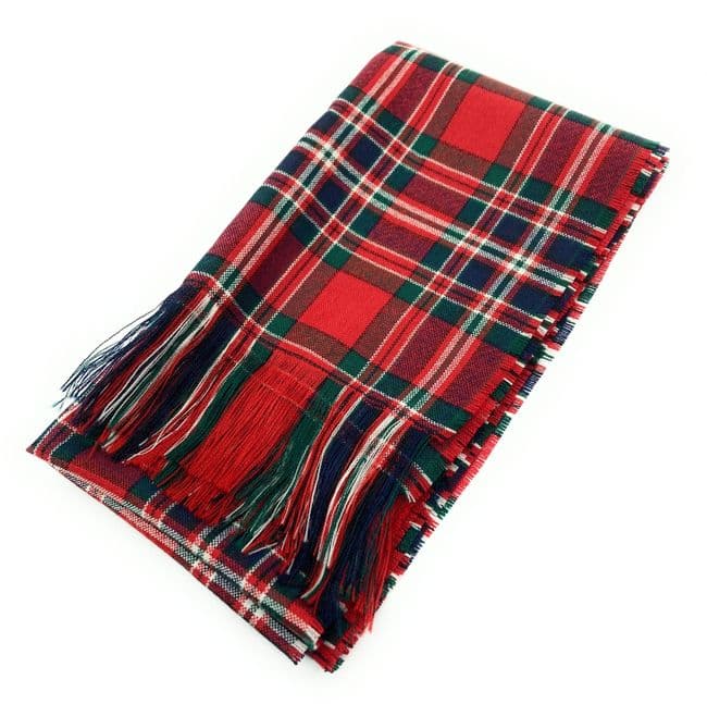 Ladies Pure Wool Full Size  Macfarlane Modern Tartan Sash - Made in Scotland