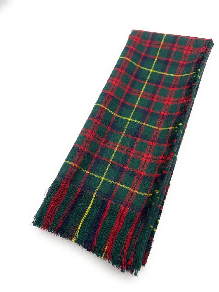Ladies Pure Wool Full Size MacIntosh Hunting Modern Tartan Sash - Made in Scotland