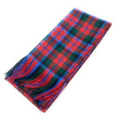 Ladies Pure Wool Full Size MacNaughton  Tartan Sash - Made in Scotland
