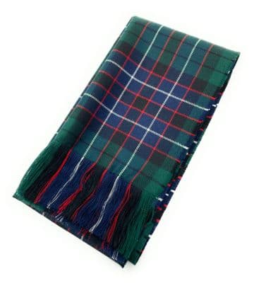 Ladies Pure Wool Full Size Mitchell Modern Tartan Sash - Made in Scotland
