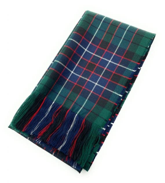 Ladies Pure Wool Hunter Modern  Stole/Shawl/Long Scarf - Made In Scotland