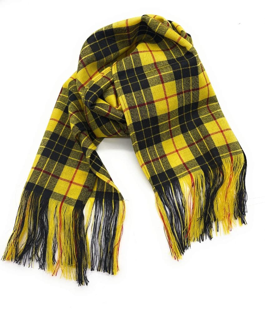 Ladies Pure Wool MacLeod of Lewis Tartan Stole - Made in Scotland