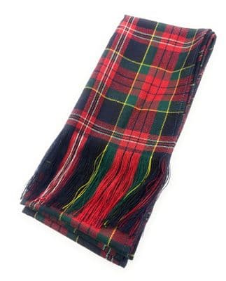 Ladies Pure Wool MacPherson Modern Tartan Full Size Sash - Made in Scotland