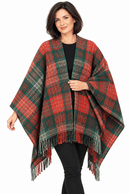 Ladies Wilson Ancient Tartan Wool Cape