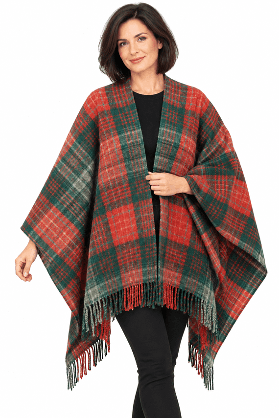 Ladies Wilson Ancient Tartan Wool Cape