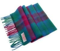 Lindsay Ancient Tartan Scarf | Highland Tweed