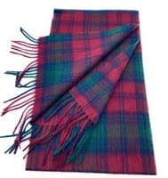 Lindsay Tartan Scarf | Highland Tweed