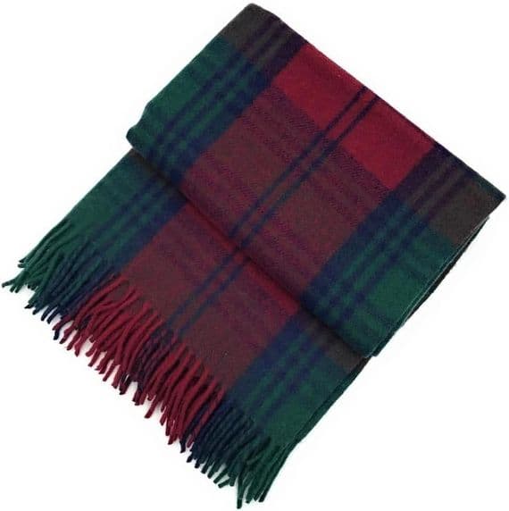 Lindsay Tartan Wool Blanket | Tartan Throw
