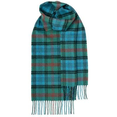 Lochcarron Hunting Ancient Tartan Pure Lambswool Unisex Scarf