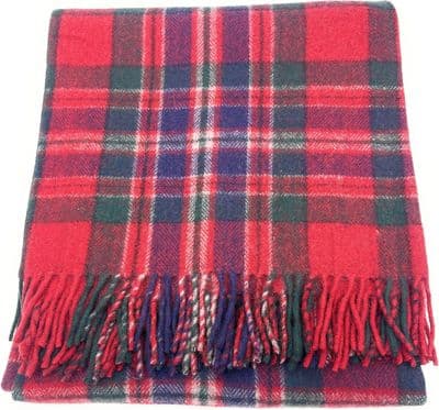 MacFarlane Modern Tartan Wool Blanket