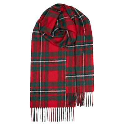 MacGregor Modern Tartan Pure Lambswool Unisex Scarf