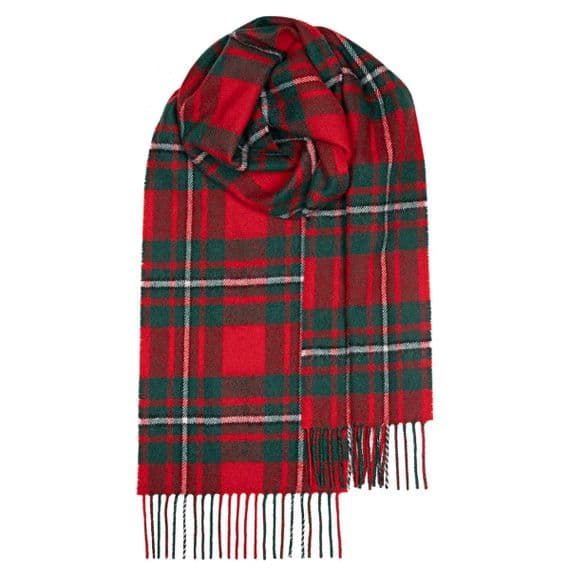 MacGregor Modern Tartan Pure Lambswool Scarf