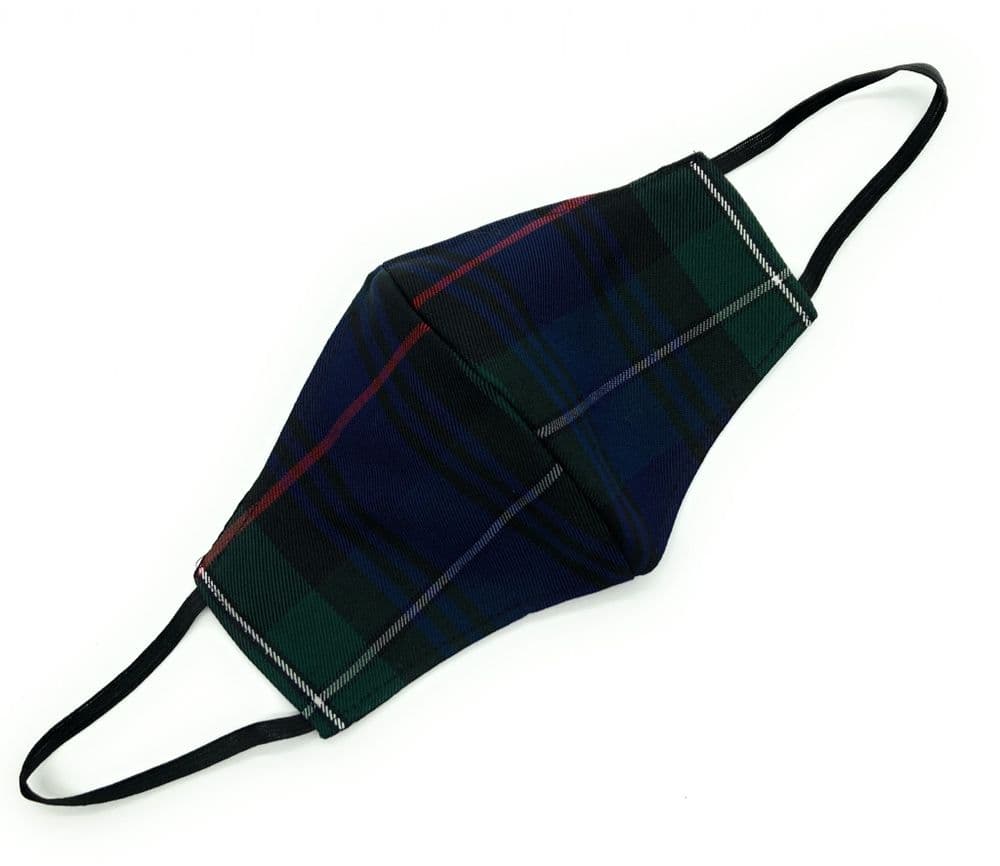 MacKenzie Modern Tartan Polyviscose Face Mask