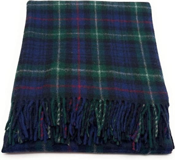 MacKenzie Modern Tartan  Wool Blanket