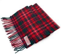 Mackinnon Modern Tartan Scarf | Highland Tweed