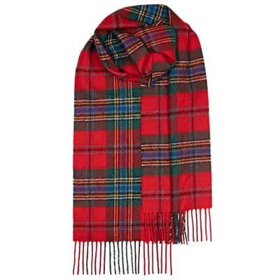 MacLean of Duart Modern Tartan Pure Lambswool Unisex Scarf