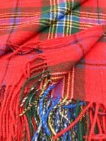 MacLean of Duart Tartan Wool Travel Rug | Scottish Blanket
