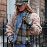 MacLeod Tartan Harris Tweed Scarf | Highland Tweed