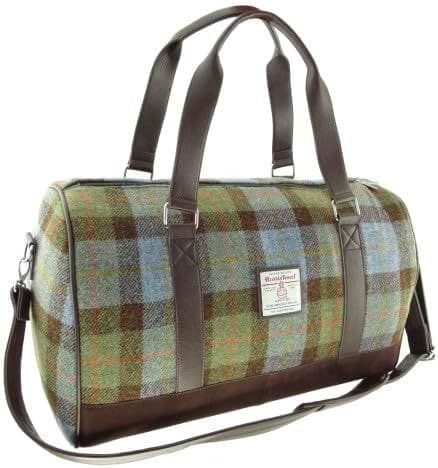MacLeod Tartan Large Harris Tweed Weekend Holdall Bag
