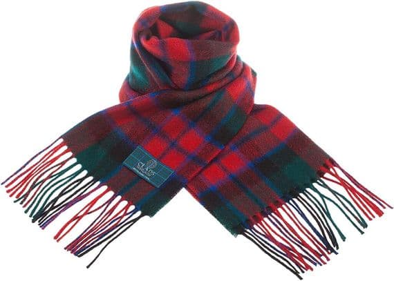 MacNaughton Tartan Scarf | Highland Tweed
