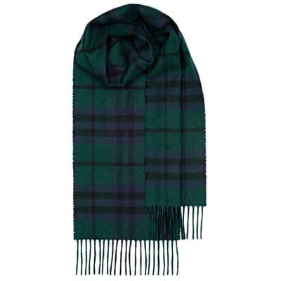 Marshall Modern Tartan Pure Lambswool Unisex Scarf