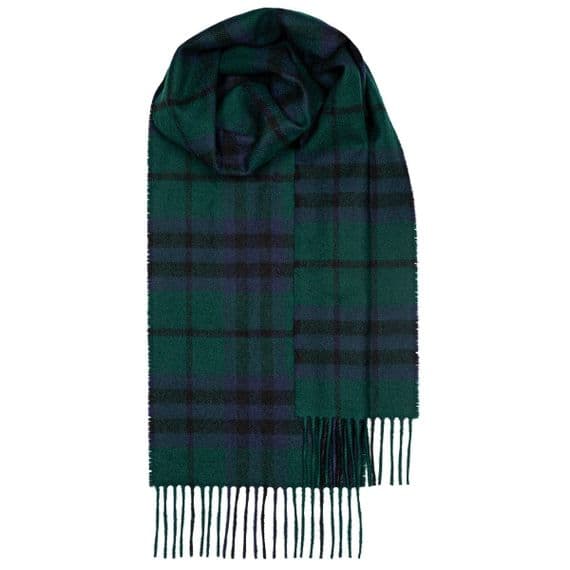 Marshall Modern Tartan Pure Lambswool Unisex Scarf