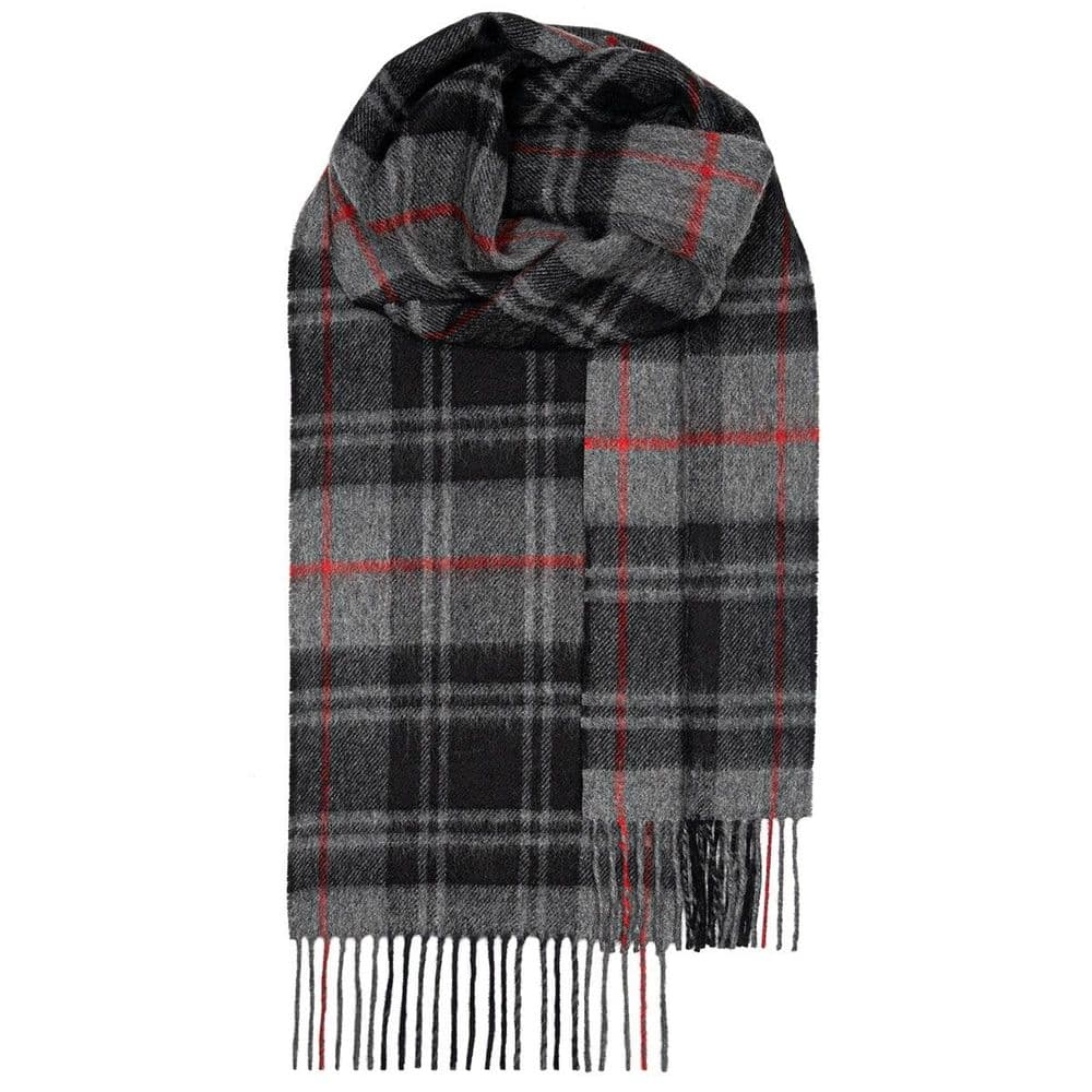 Moffat Modern Tartan Pure Lambswool Unisex Scarf - Made in Scotland