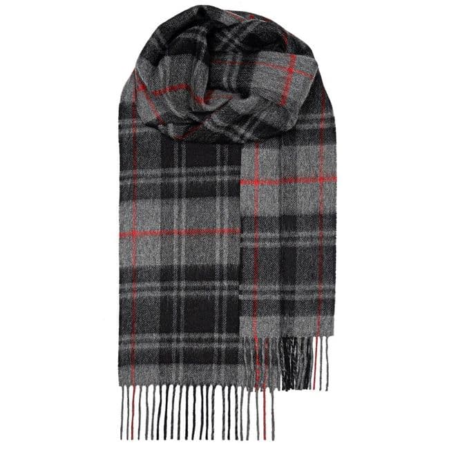 Moffat Modern Tartan Pure Lambswool Unisex Scarf - Made in Scotland