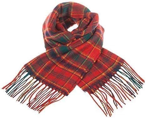 Munro Modern Tartan Scarf | Highland Tweed