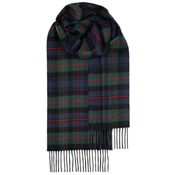 Murray of Atholl Modern Tartan Pure Lambswool Scarf