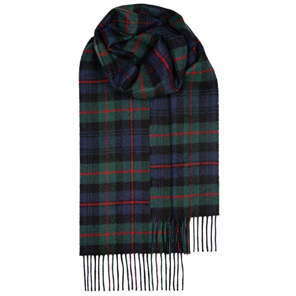 Murray of Atholl Modern Tartan Pure Lambswool Unisex Scarf - Made in Scotland
