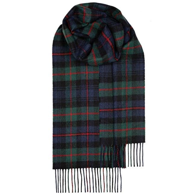 Murray of Atholl Modern Tartan Pure Lambswool Unisex Scarf - Made in Scotland