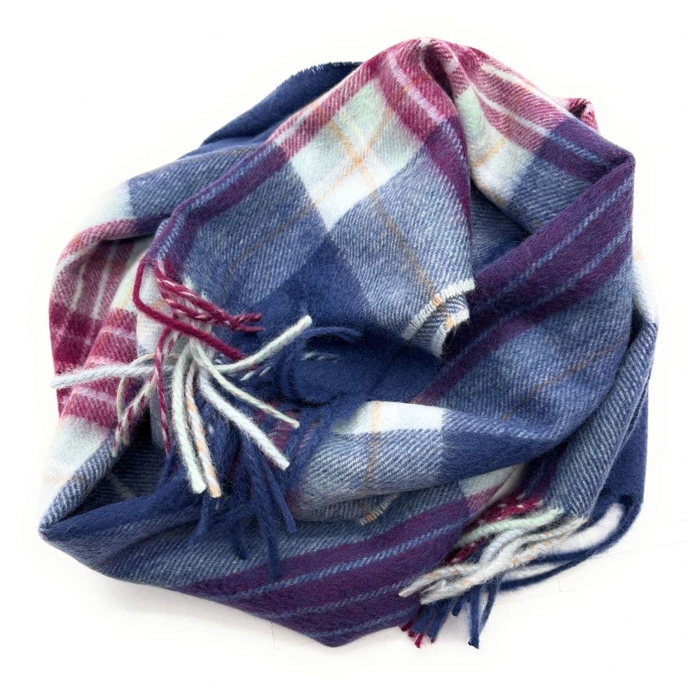 Pure Cashmere Holyrood Tartan Scarf