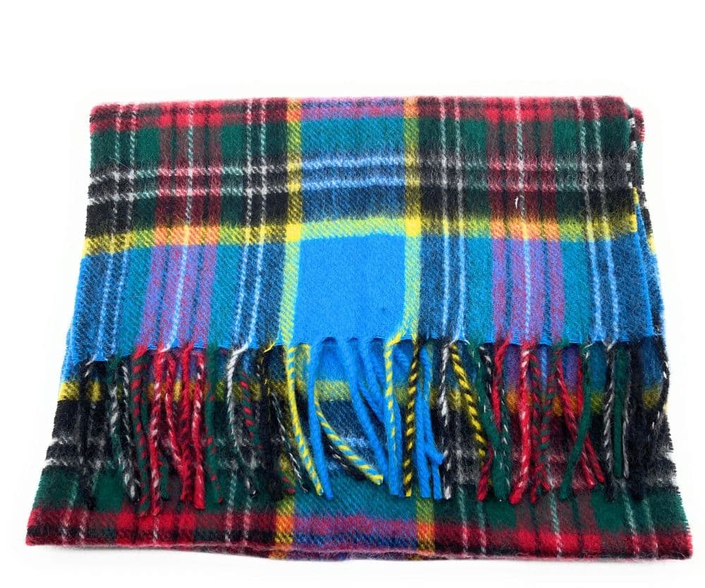 Pure Cashmere MacBeth Tartan Scarf